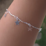 PULSEIRA ESTRELA EM PRATA
