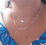 Colar Corações  45 Cm
