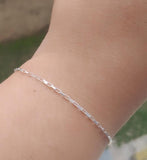PULSEIRA FINA EM PRATA